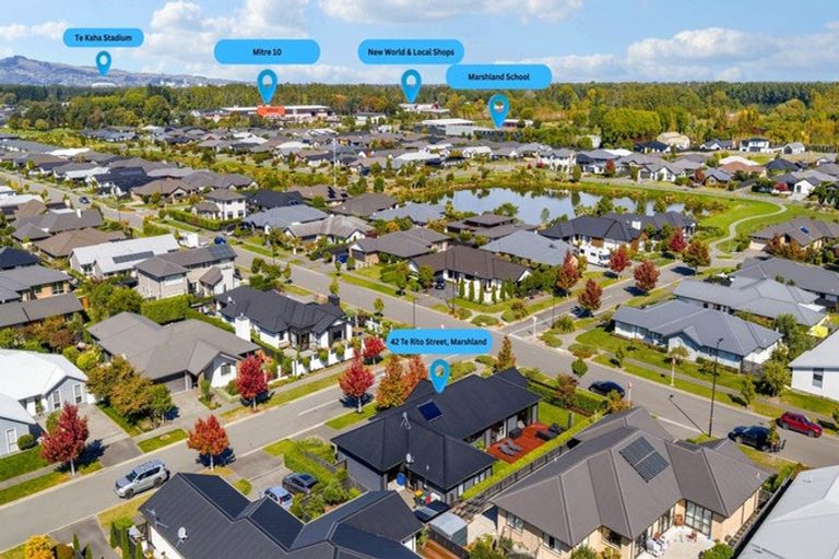 Photo of property in 42 Te Rito Street, Marshland, Christchurch, 8083