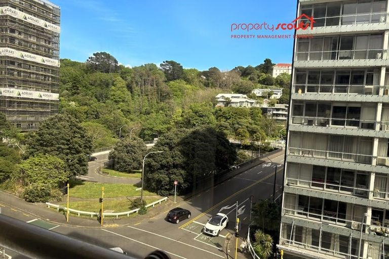 Photo of property in Orange Apartments/victoria Centr, 506/169 The Terrace, Wellington Central, Wellington, 6011