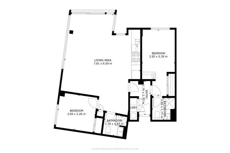 Photo of property in Vsp South, 701/168 Victoria Street, Te Aro, Wellington, 6011