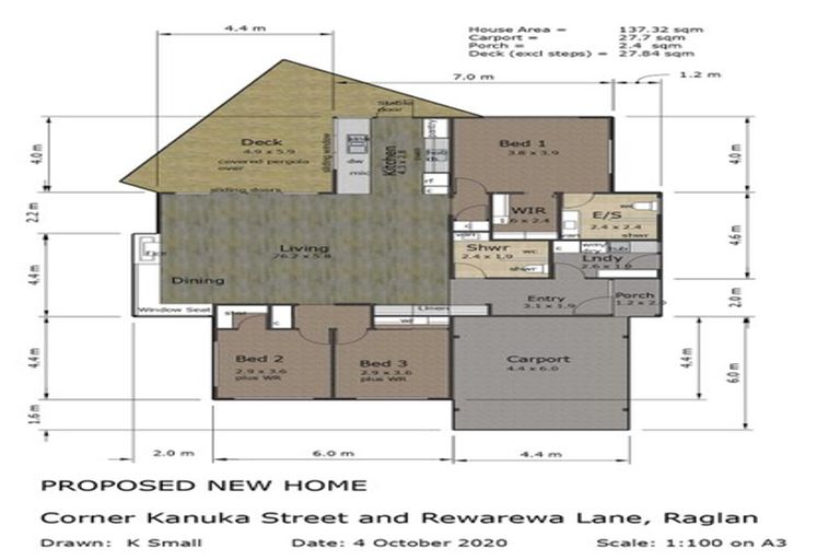 Photo of property in 4 Kanuka Street, Raglan, 3225