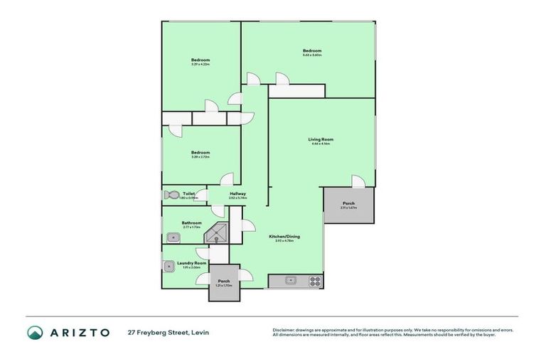 Photo of property in 27 Freyberg Street, Levin, 5510