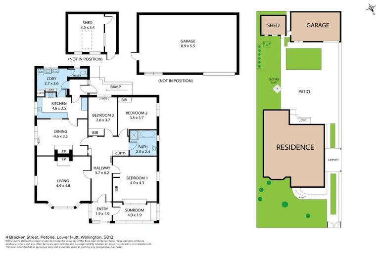 Photo of property in 4 Bracken Street, Petone, Lower Hutt, 5012