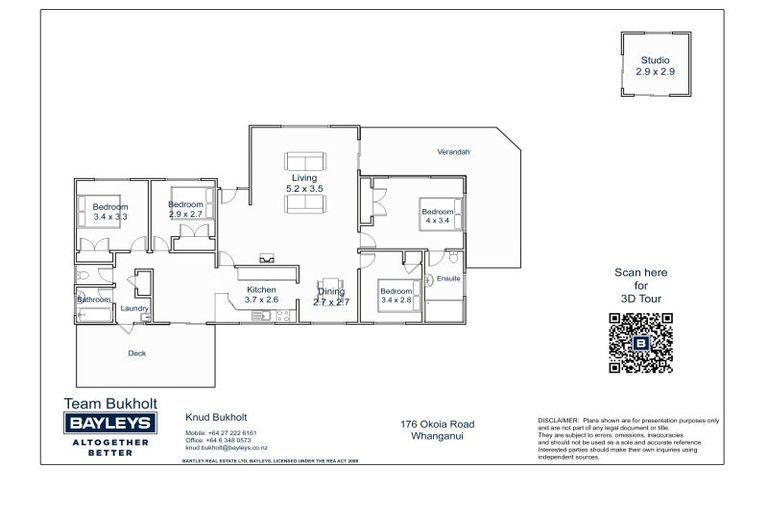 Photo of property in 176 Okoia Road, Okoia, Whanganui, 4582