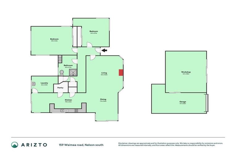 Photo of property in 159 Waimea Road, Nelson South, Nelson, 7010