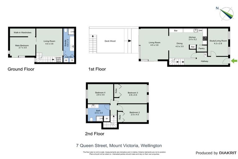 Photo of property in 7 Queen Street, Mount Victoria, Wellington, 6011