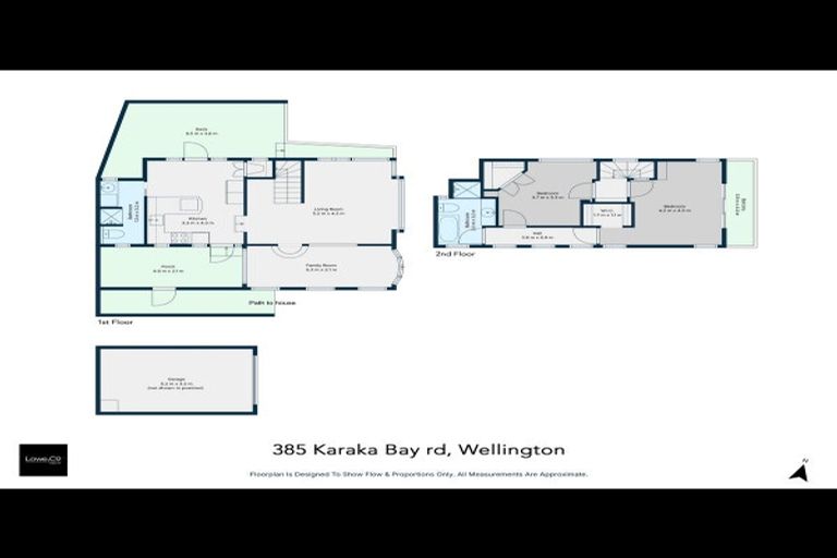Photo of property in 385 Karaka Bay Road, Karaka Bays, Wellington, 6022