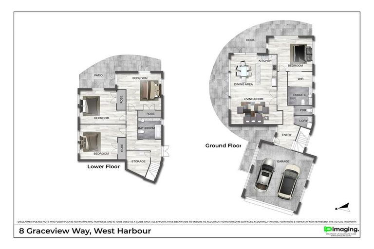 Photo of property in 8 Graceview Way, West Harbour, Auckland, 0618