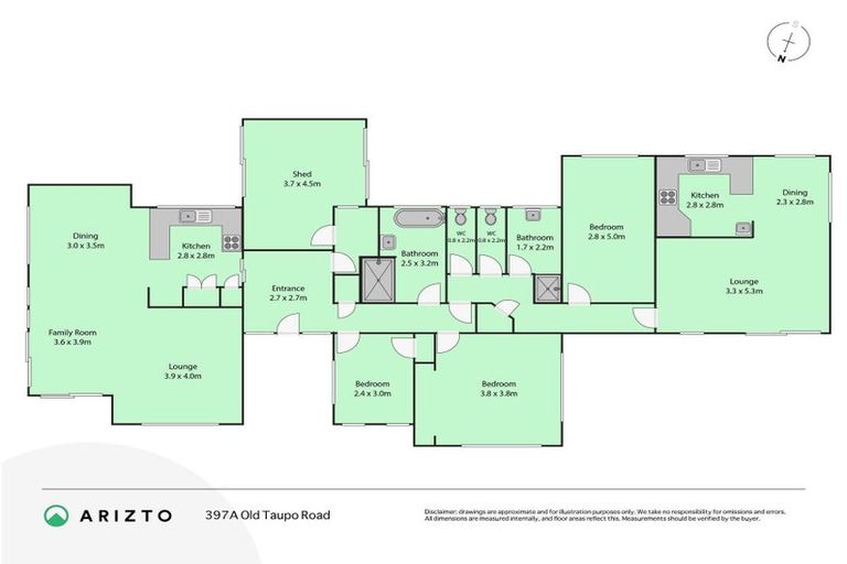 Photo of property in 397a Old Taupo Road, Springfield, Rotorua, 3015