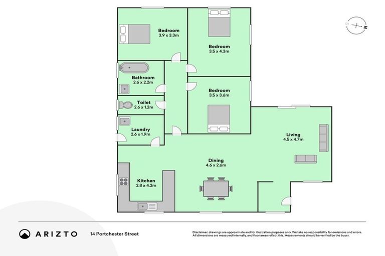 Photo of property in 14 Portchester Street, Aranui, Christchurch, 8061