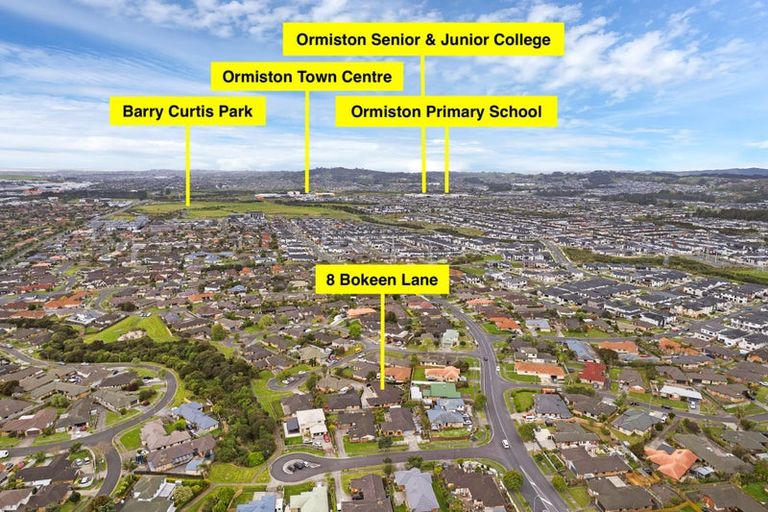 Photo of property in 8 Bokeen Lane, Flat Bush, Auckland, 2019