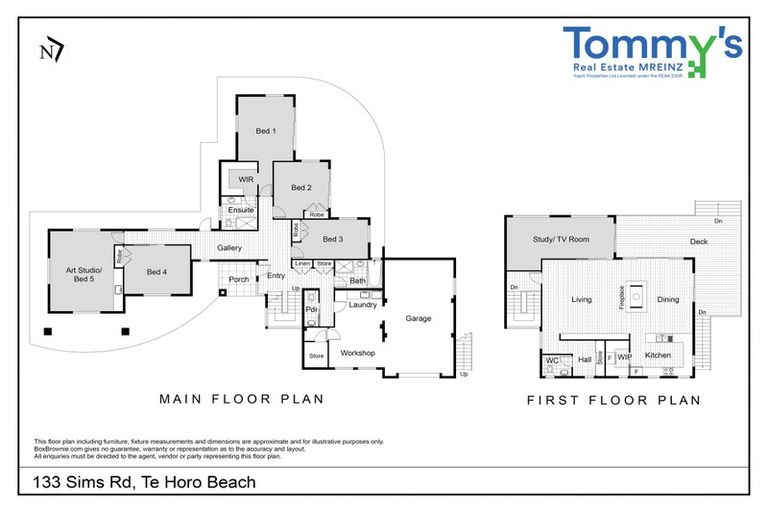 Photo of property in 133 Sims Road, Te Horo Beach, Otaki, 5581