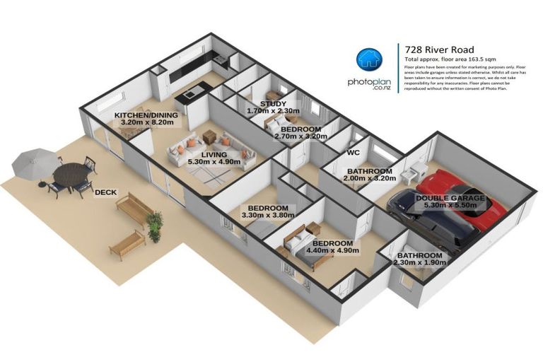 Photo of property in 724 River Road, Chartwell, Hamilton, 3210