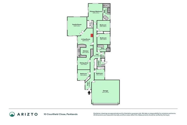 Photo of property in 10 Courtfield Close, Parklands, Christchurch, 8083