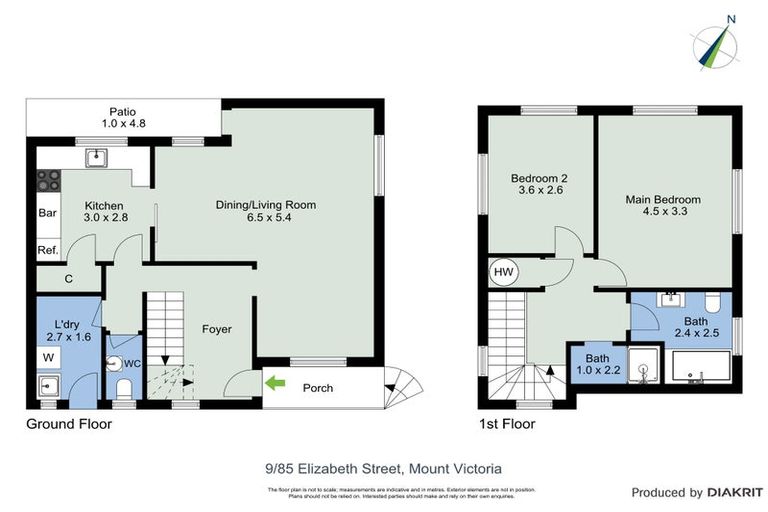 Photo of property in 9/85 Elizabeth Street, Mount Victoria, Wellington, 6011