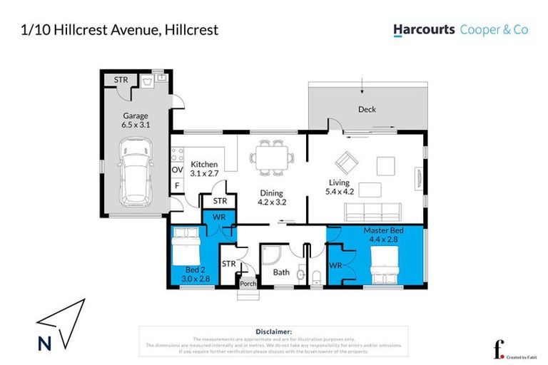 Photo of property in 1/10 Hillcrest Avenue, Hillcrest, Auckland, 0627