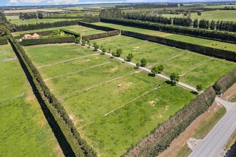 Photo of property in 1217 Hoskyns Road, Kirwee, Christchurch, 7671