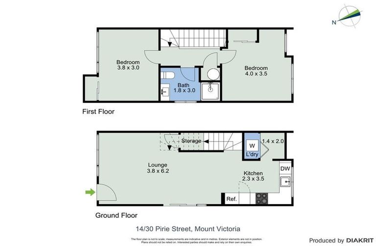 Photo of property in 14/30 Pirie Street, Mount Victoria, Wellington, 6011