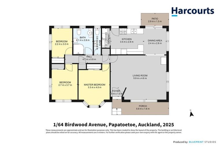 Photo of property in 1/64 Birdwood Avenue, Papatoetoe, Auckland, 2025