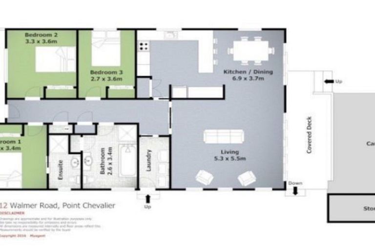 Photo of property in 12 Walmer Road, Point Chevalier, Auckland, 1022