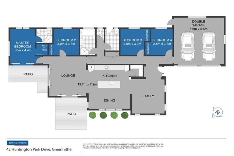 Photo of property in 42 Huntington Park Drive, Greenhithe, Auckland, 0632