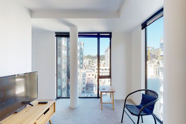 Photo of property in Pinnacle Apartments, W806/160 Victoria Street, Te Aro, Wellington, 6011