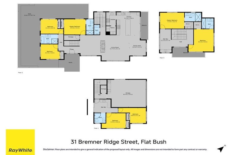 Photo of property in 31 Bremner Ridge Street, Flat Bush, Auckland, 2019