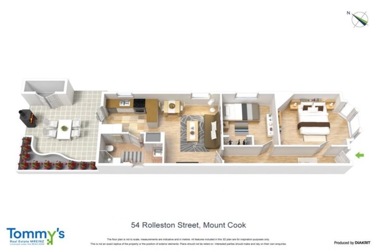 Photo of property in 54 Rolleston Street, Mount Cook, Wellington, 6021