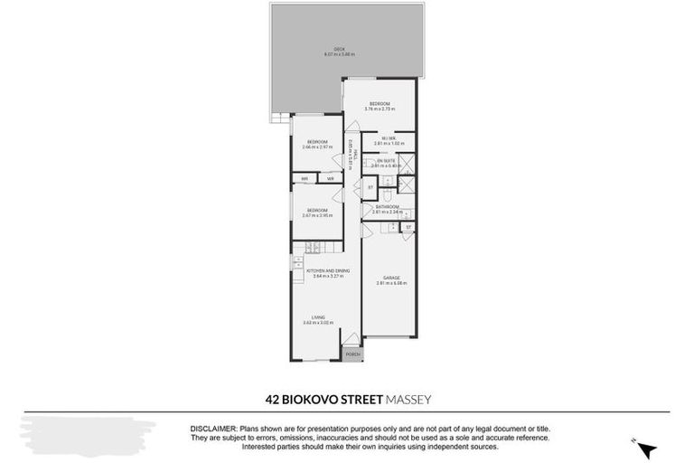 Photo of property in 42 Biokovo Street, Massey, Auckland, 0614