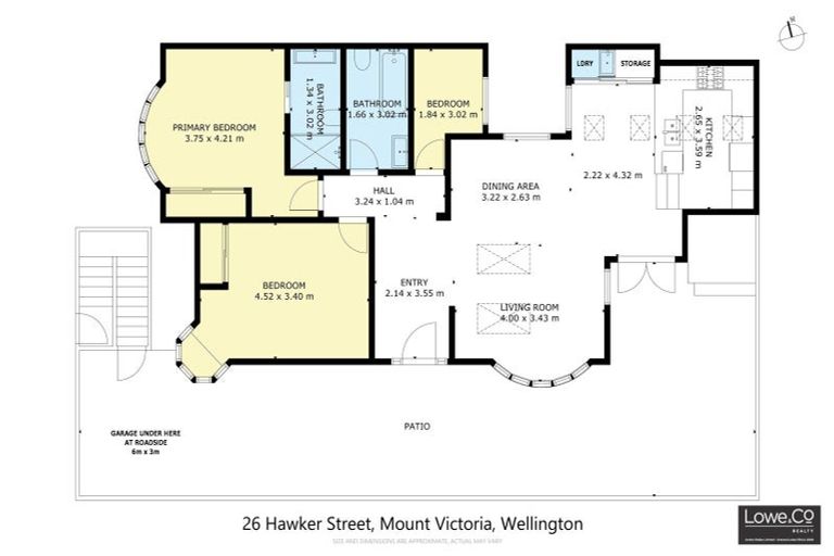 Photo of property in 26 Hawker Street, Mount Victoria, Wellington, 6011