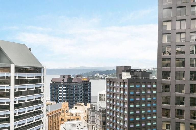 Photo of property in Orange Apartments/victoria Centr, 905/169 The Terrace, Wellington Central, Wellington, 6011