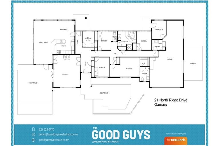 Photo of property in 21 North Ridge Drive, Oamaru North, Oamaru, 9400