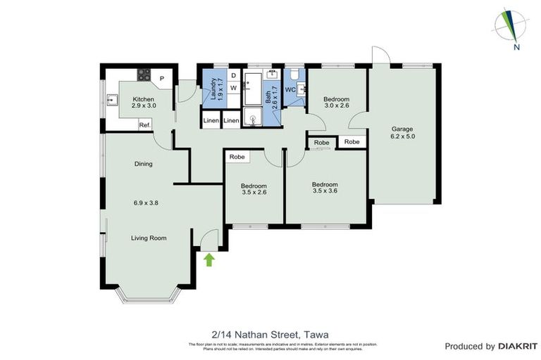 Photo of property in 2/14 Nathan Street, Tawa, Wellington, 5028