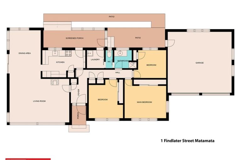 Photo of property in 1 Findlater Street, Matamata, 3400