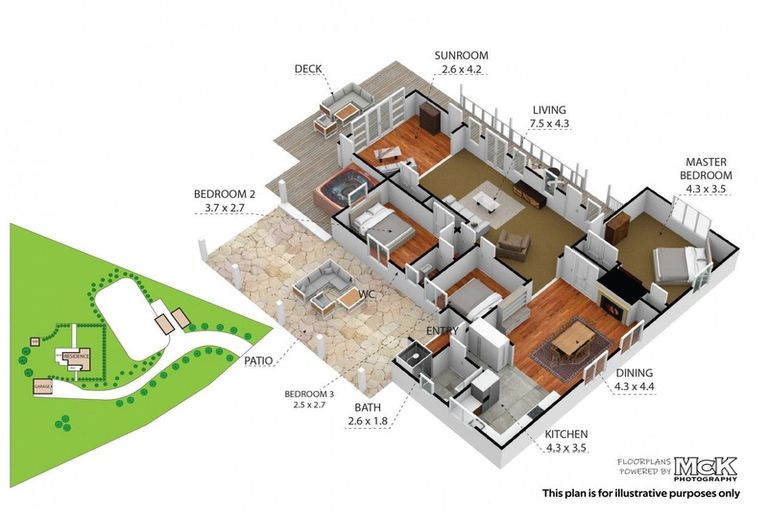 Photo of property in 532 Egmont Road, Hillsborough, New Plymouth, 4372