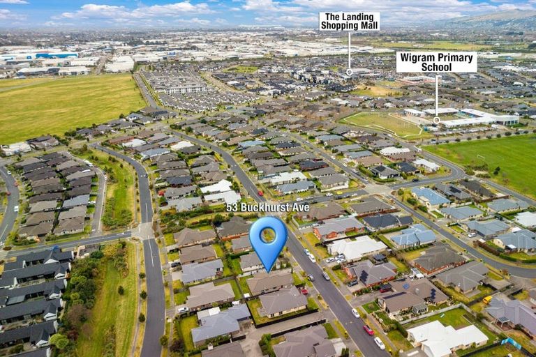 Photo of property in 53 Buckhurst Avenue, Wigram, Christchurch, 8042
