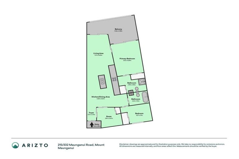 Photo of property in Algarve Apartments, 215/332 Maunganui Road, Mount Maunganui, 3116