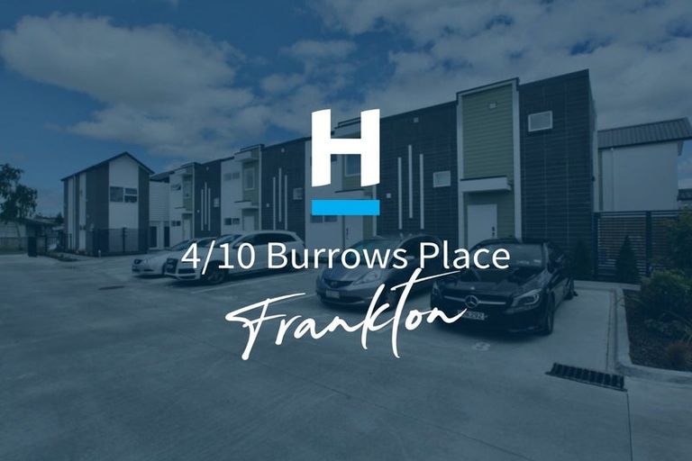 Photo of property in 4/10 Burrows Place, Frankton, Hamilton, 3204