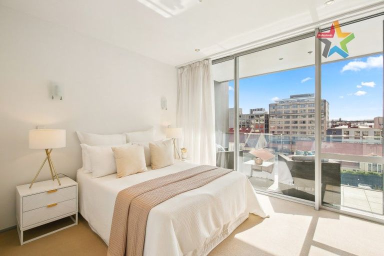 Photo of property in Sanctum Apartments, 54/10b Ebor Street, Te Aro, Wellington, 6011