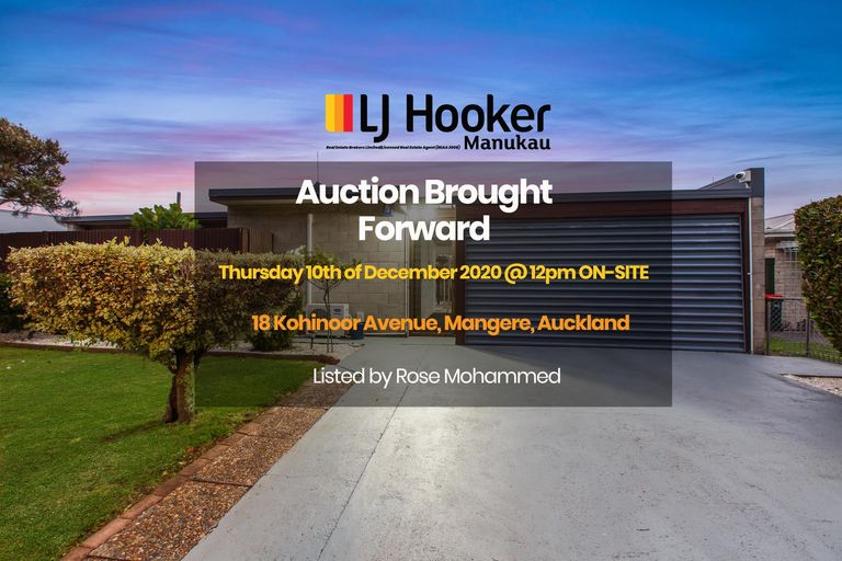 Photo of property in 18 Kohinoor Avenue, Mangere, Auckland, 2022