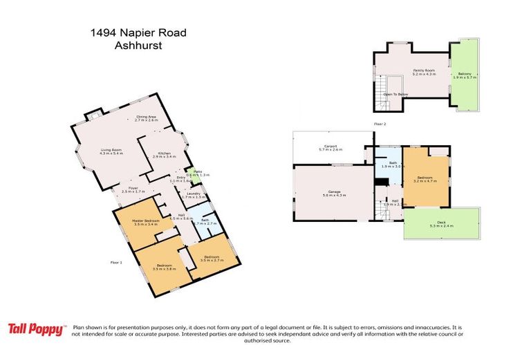 Photo of property in 1494 Napier Road, Ashhurst, 4810