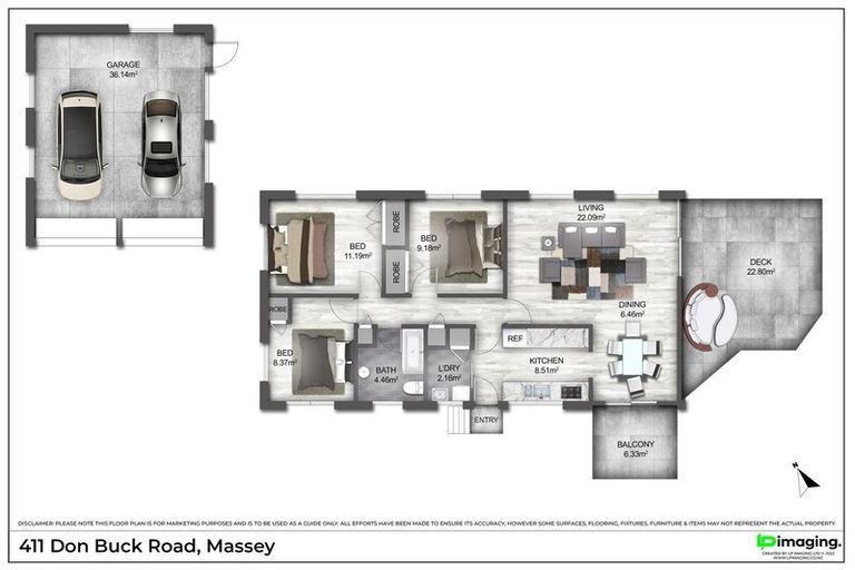 Photo of property in 411 Don Buck Road, Massey, Auckland, 0614