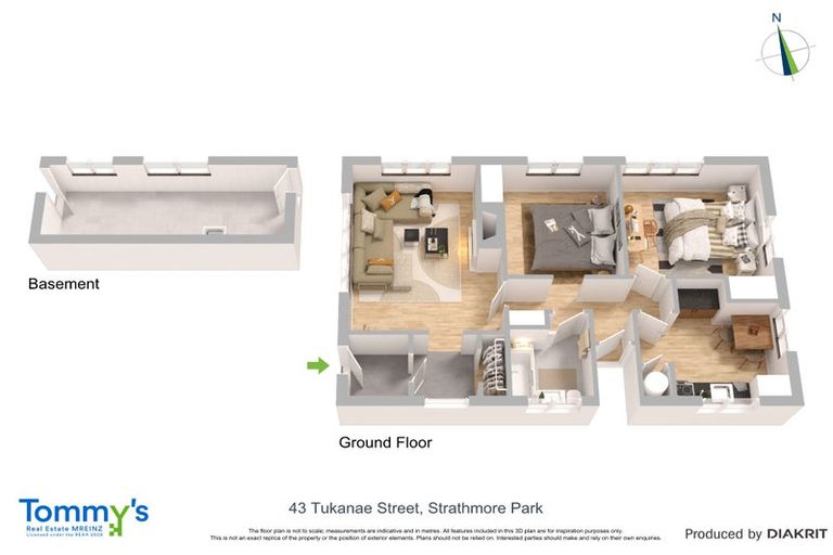 Photo of property in 43 Tukanae Street, Strathmore Park, Wellington, 6022