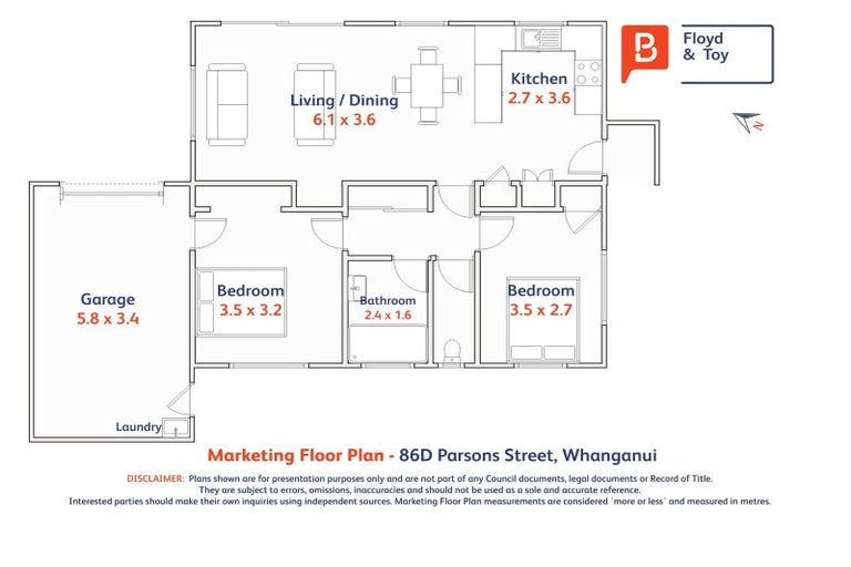 Photo of property in 86d Parsons Street, Springvale, Whanganui, 4501