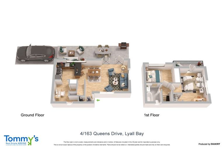 Photo of property in 4/163 Queens Drive, Lyall Bay, Wellington, 6022