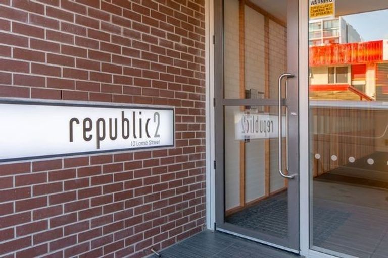 Photo of property in Republic Apartments, 5d/10 Lorne Street, Te Aro, Wellington, 6011