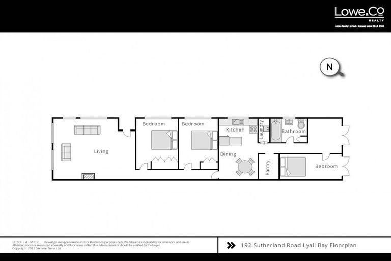 Photo of property in 192 Sutherland Road, Lyall Bay, Wellington, 6022