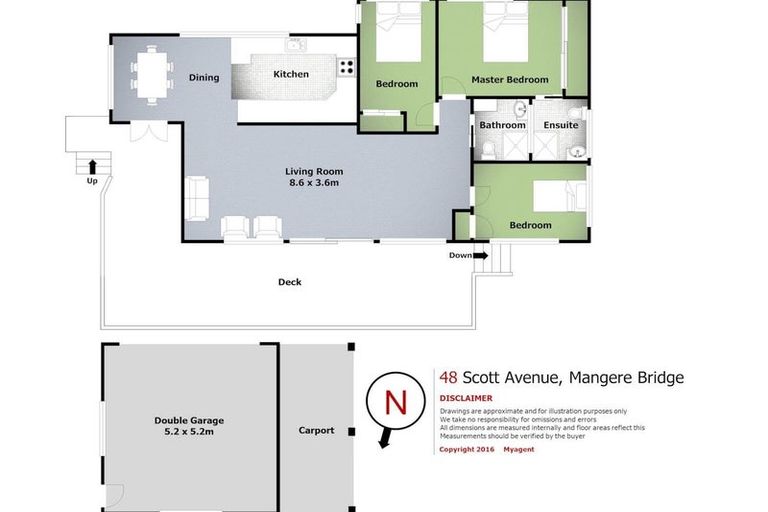 Photo of property in 48 Scott Avenue, Mangere Bridge, Auckland, 2022