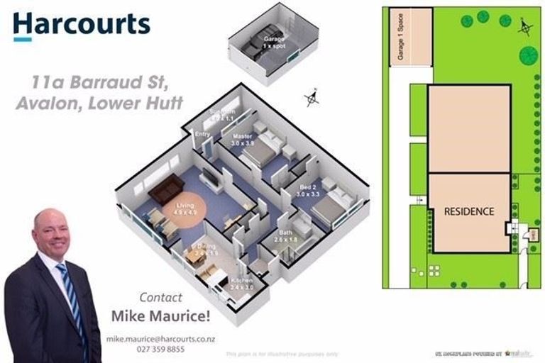 Photo of property in 11a Barraud Street, Avalon, Lower Hutt, 5011