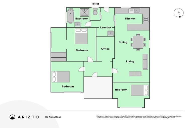 Photo of property in 85 Alma Road, Gonville, Whanganui, 4501