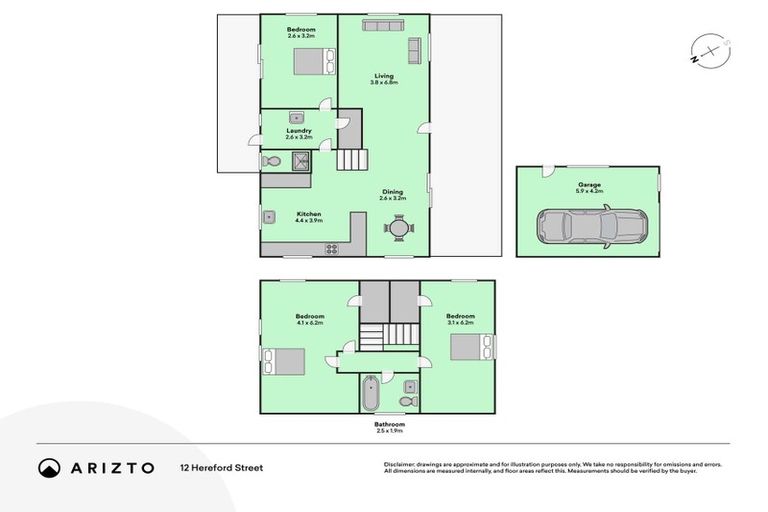 Photo of property in 12 Hereford Street, Springvale, Whanganui, 4501